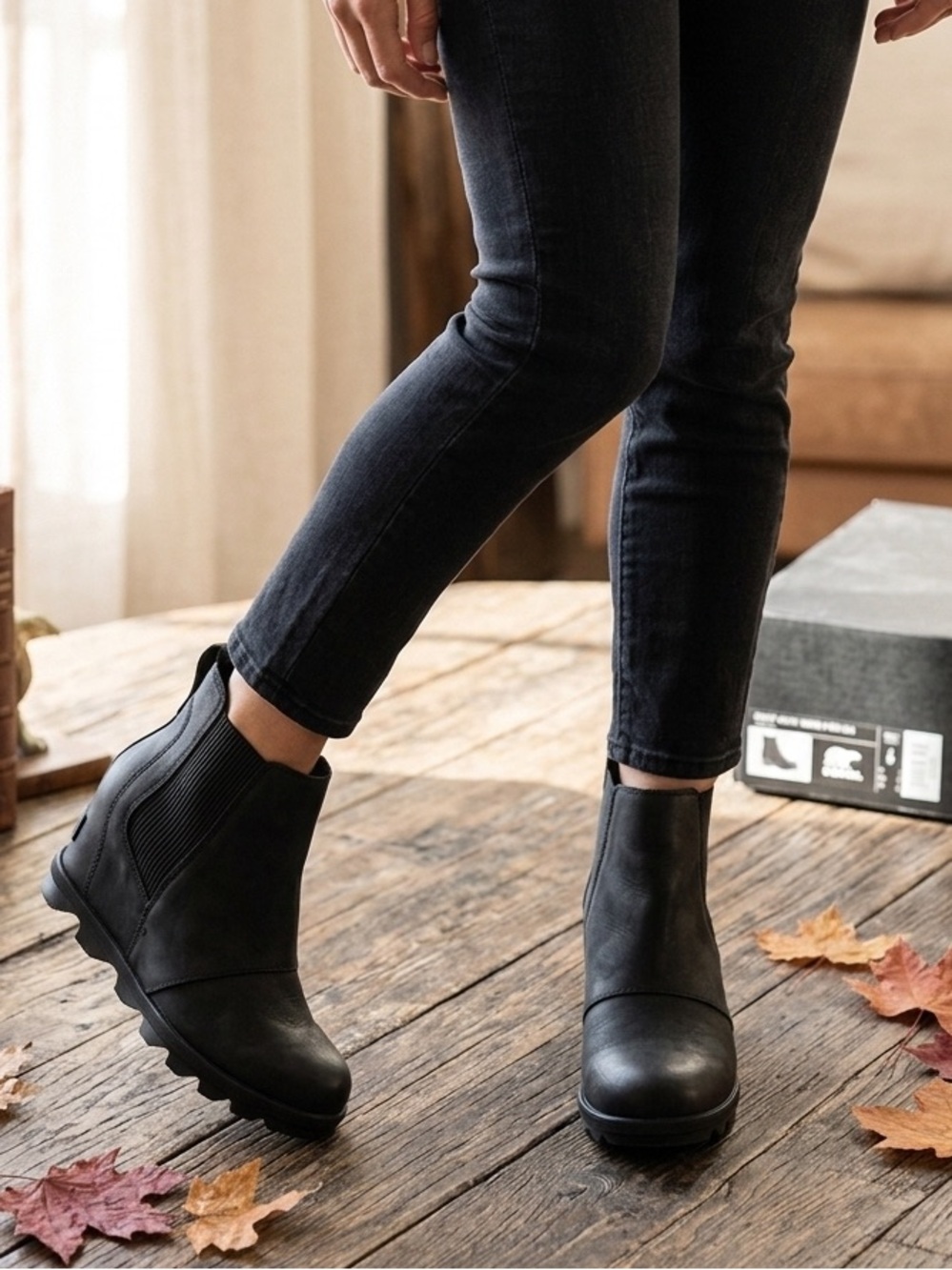 🥾 Sorel Joan of Arctic Wedge II Chelsea Waterproof Boots